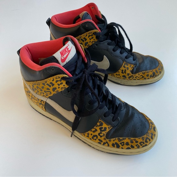 Nike Shoes - Women's Nike Dunk High Skinny “Leopard” sneakers